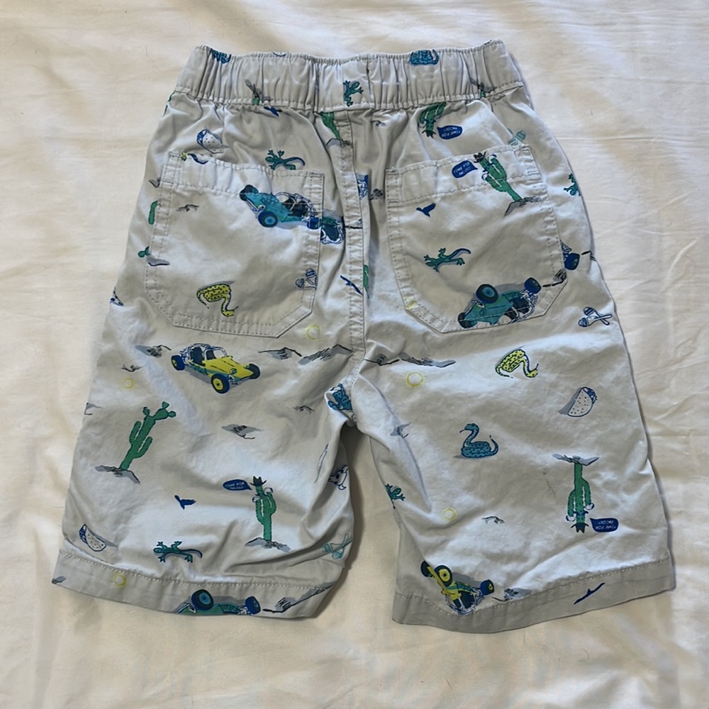 The Children’s Place Blue Graphic Printed Shorts - Picture 6 of 7